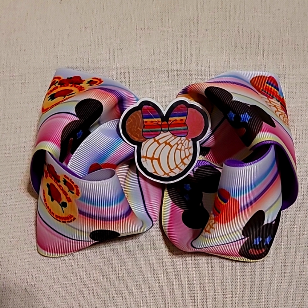 Concha Minnie Mouse Hair Bow